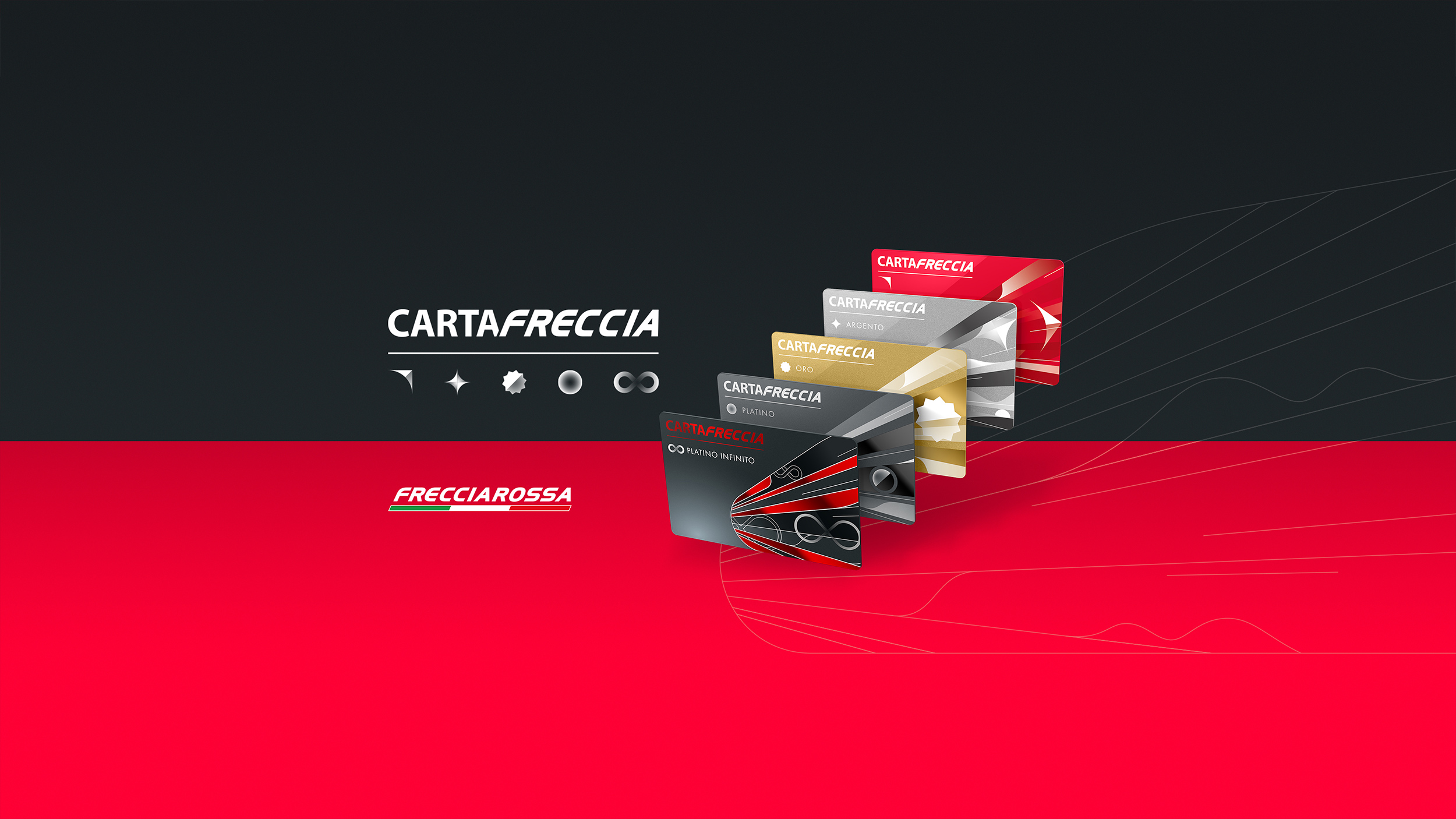 Frecciarossa’s CartaFRECCIA Rebranding