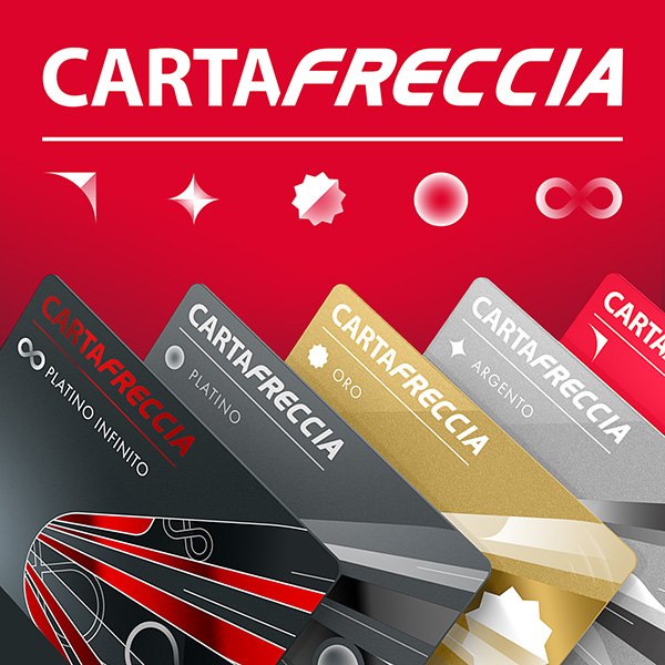 Frecciarossa’s CartaFRECCIA Rebranding
