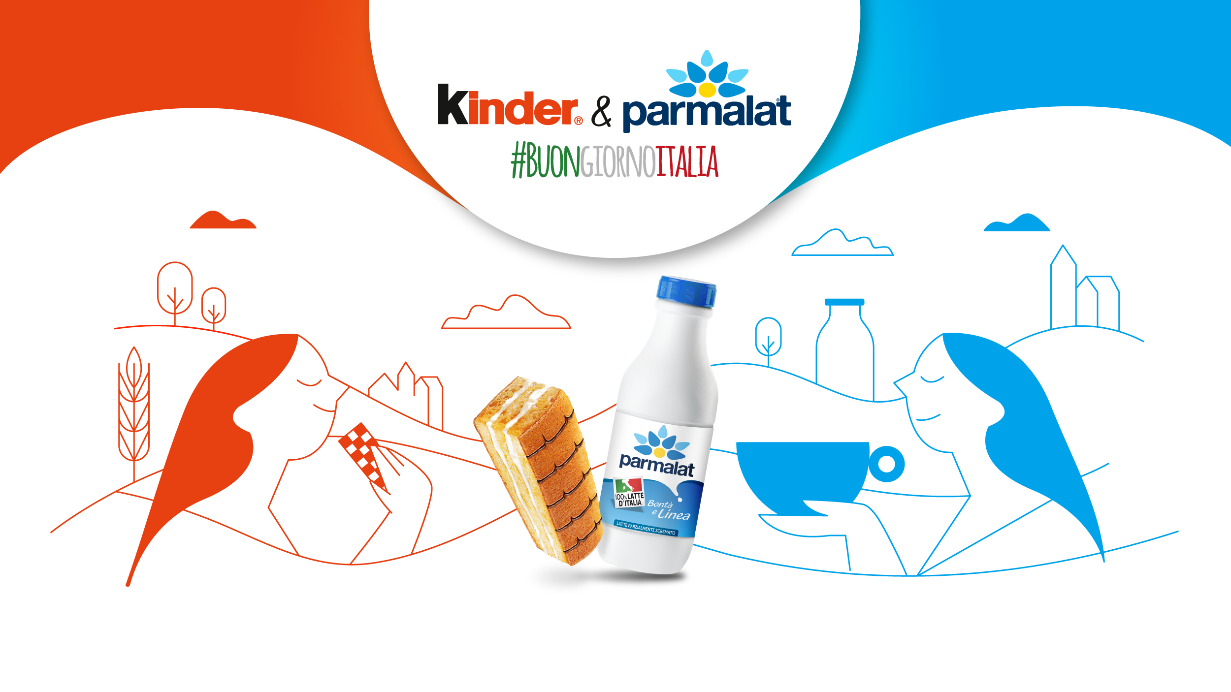 Kinder & Parmalat<br>#BuongiornoItalia