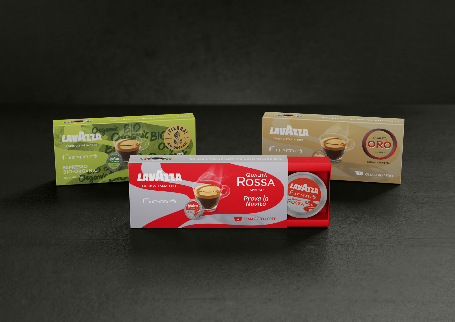 Packaging Design Lavazza Firma